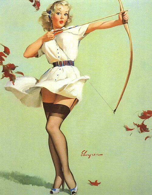 50s pin up archery lessons.jpg