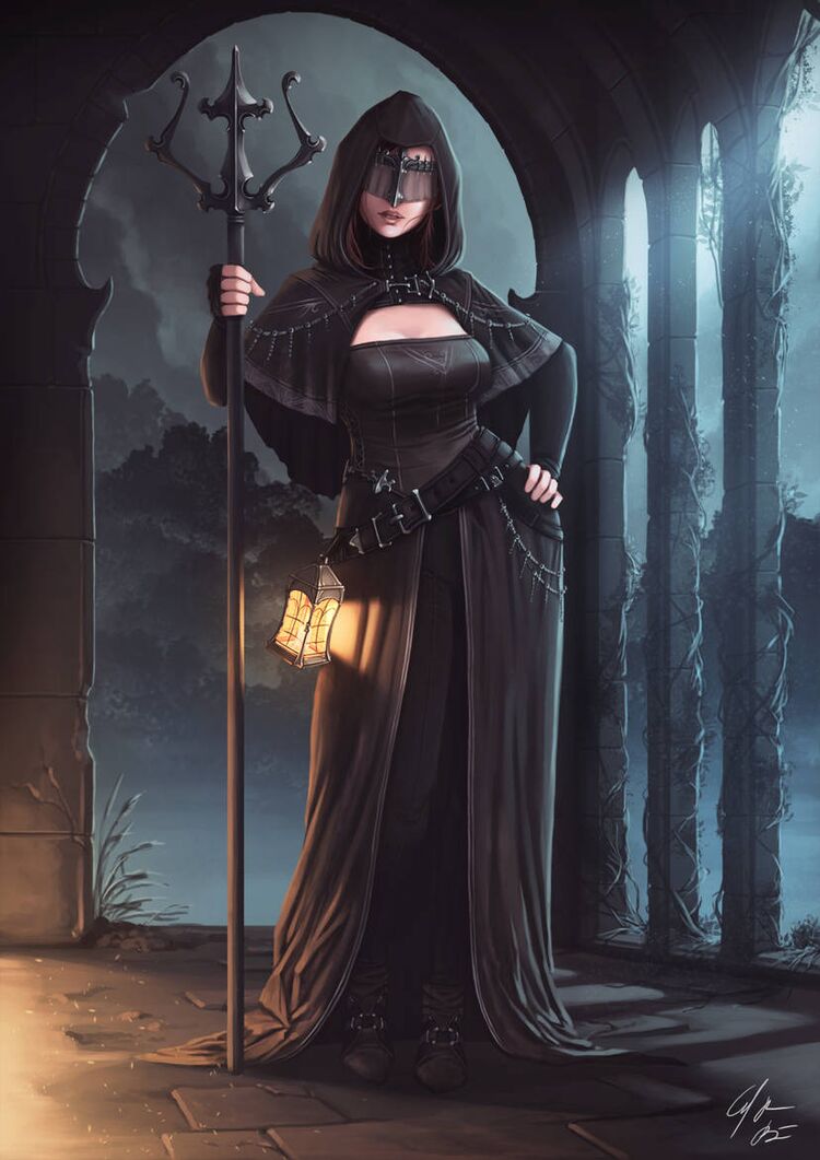 Lantern priestess by cj backman.jpg