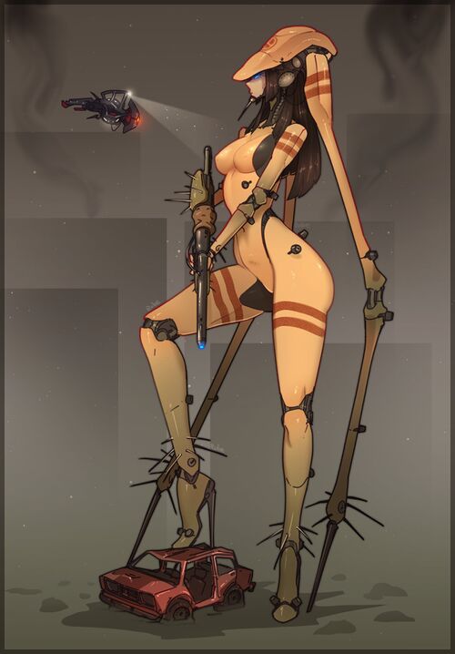 Strider girl - Half-Life от JustRube.jpg