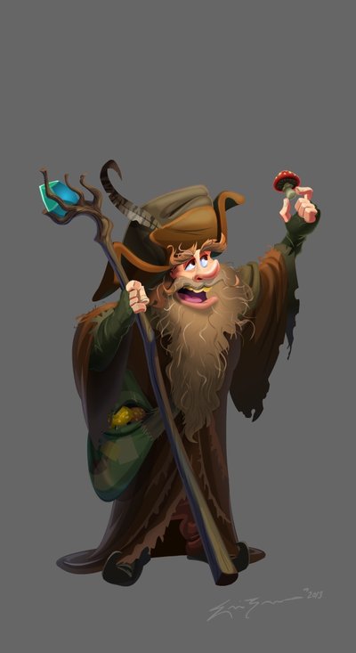Мультяшный Радагаст художник Eric Zermeno.jpeg