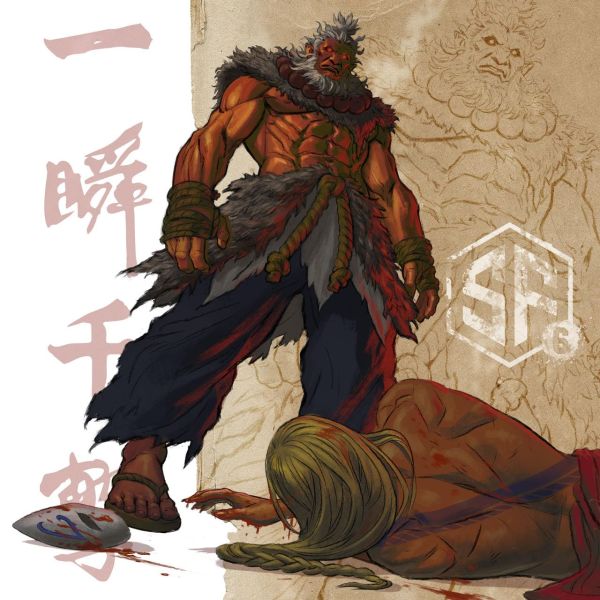 Файл:Акума из игры Street Fighter 6 от ArtofTu.jpg