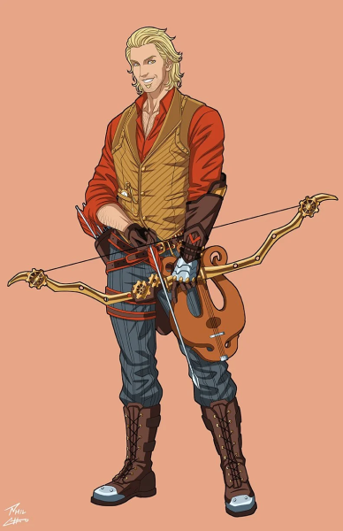 Файл:Аполлон в современности художник Phil Cho.png