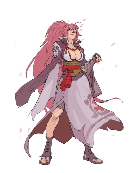 Файл:Байкен из Guilty Gear от Hicham Habchi.jpg