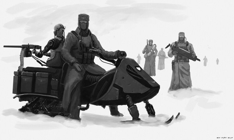 Вальхалльцы на снегоходе арт от Fat Elf.jpeg
