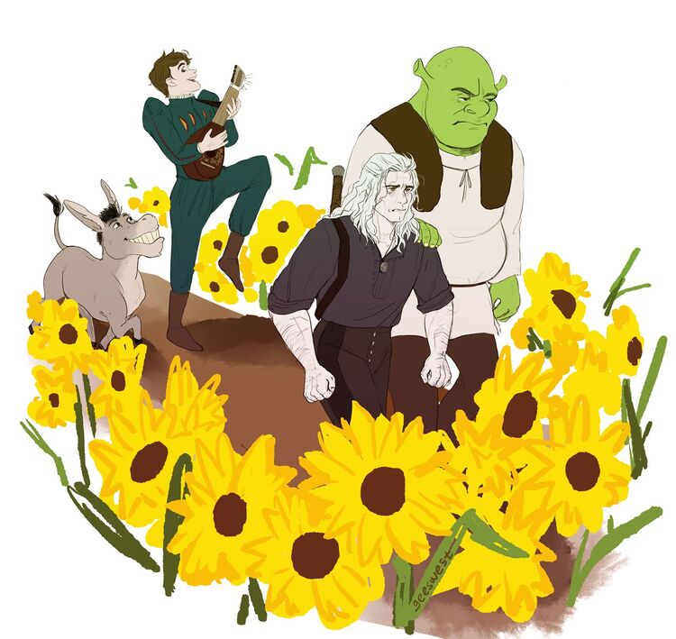 Ведьмак и Шрек от Discord888.jpg
