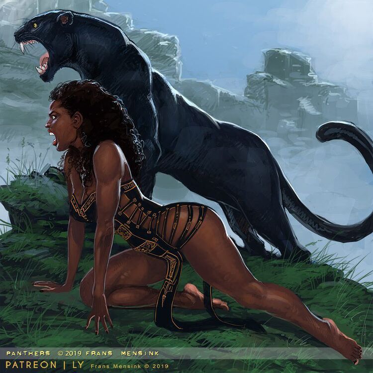 Две пантеры от Frans Mensink.jpg