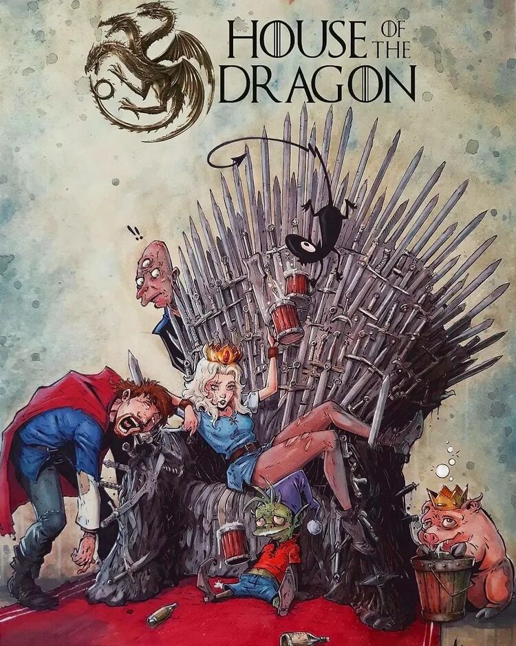 Дом разочарованного дракона от VenturaArtbook.jpg