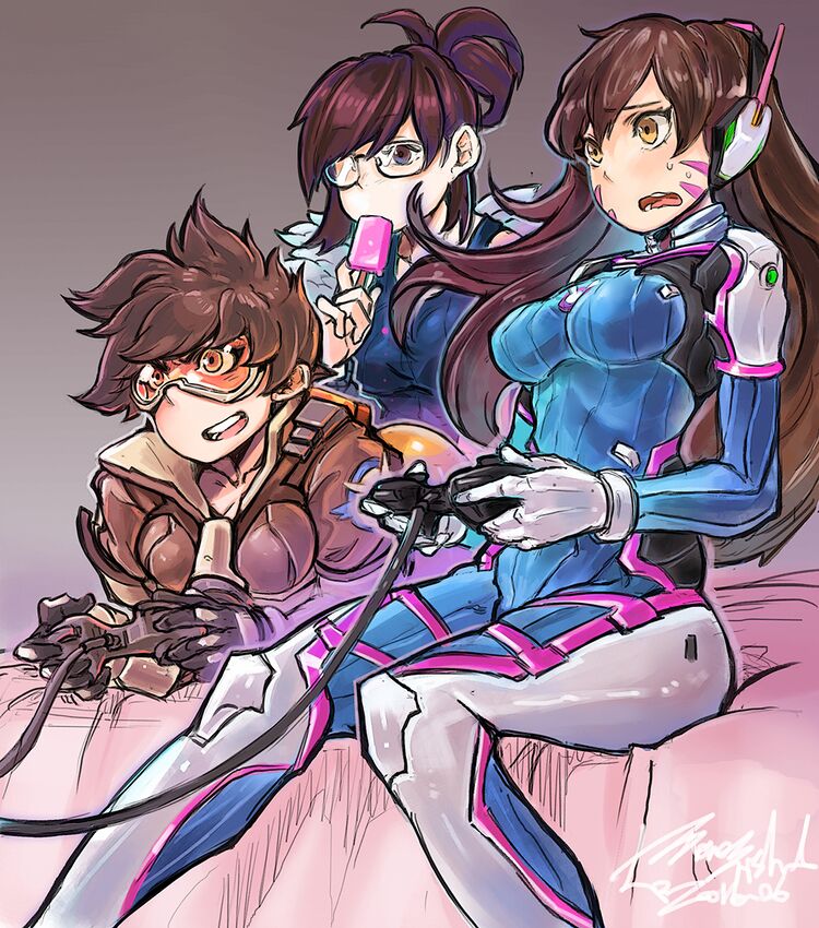 Дружеские посиделки - Overwatch.jpg