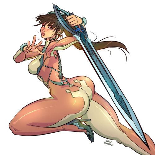 Ева из Stellar Blade от OscarCelestini.jpg