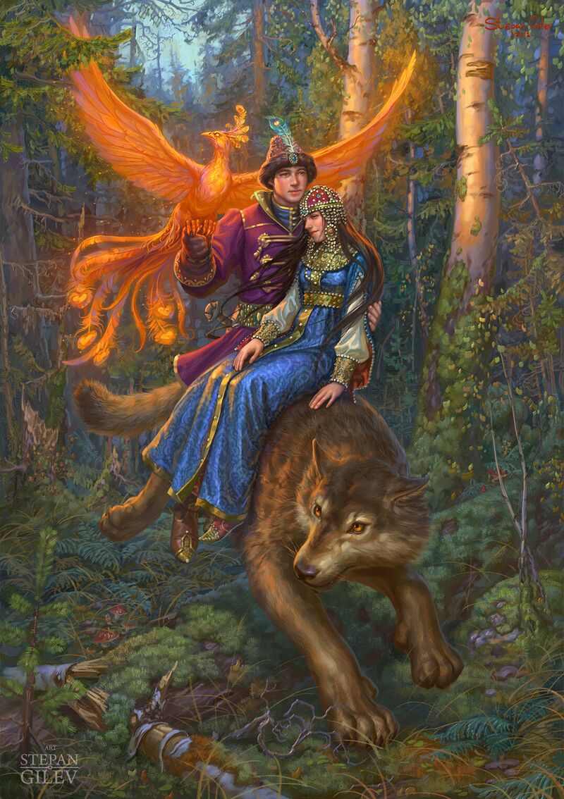 Иван и серый волк от Stepan Gilev.jpg