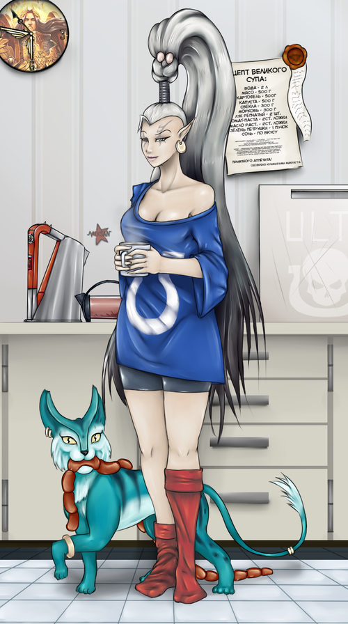 Иврейн на кухне арт от Mixsan.png