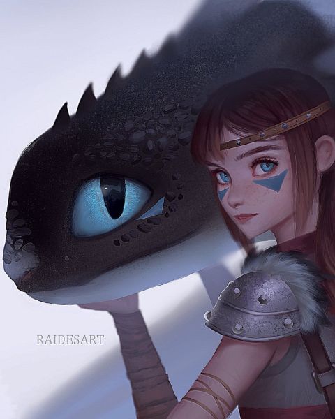 Файл:Икки с драконом художник Raides Art.jpg
