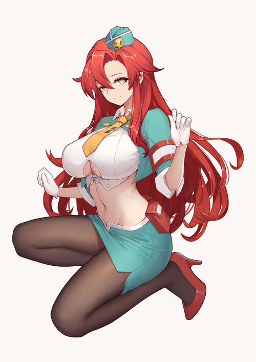 Йоко в униформе от liu lan.jpg