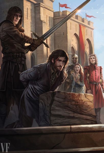 Файл:Казнь Эддарда Старка от Magali Villeneuve.jpg