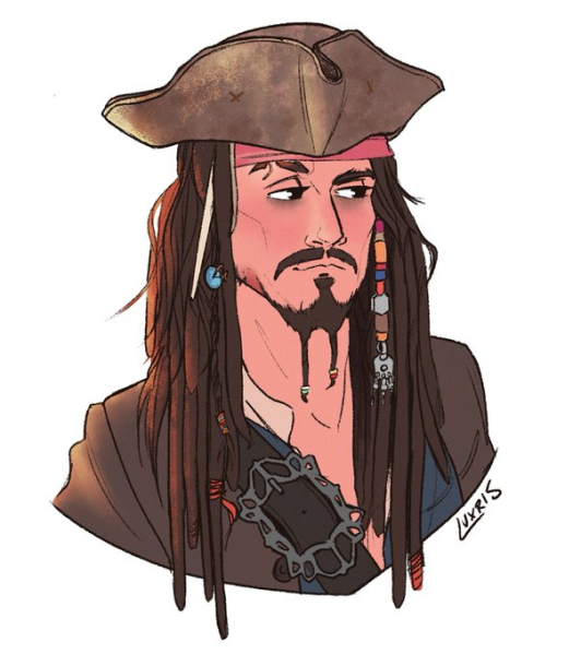 Файл:Капитан Джек Воробей арт от Luxris.png