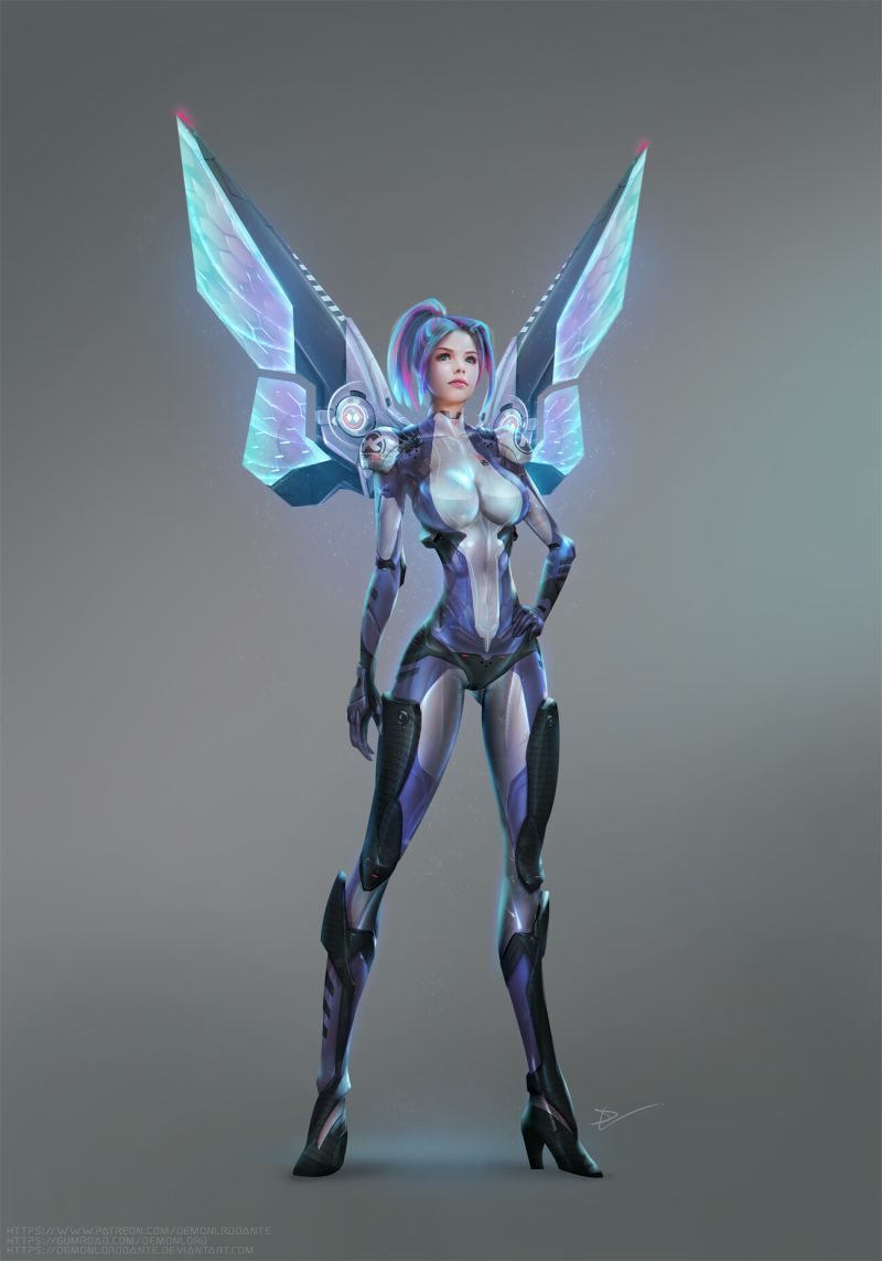 Киберфея художник DemonLordDante.jpg