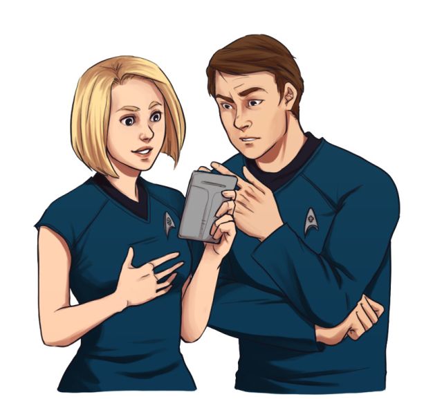 Файл:Леонард Маккой и Кэрол Маркус художник Crowsinspace.jpg
