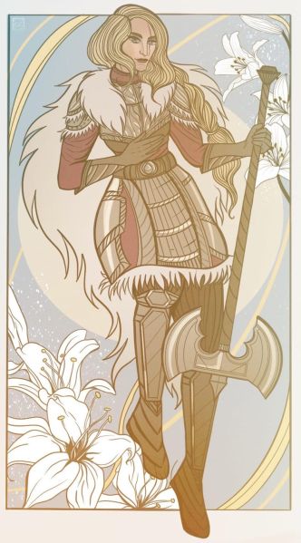 Файл:Лирис Титанорожденная художник Ralyncoyote.jpg
