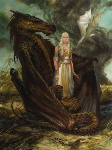 Файл:Мать драконов от Donato Giancola.jpg