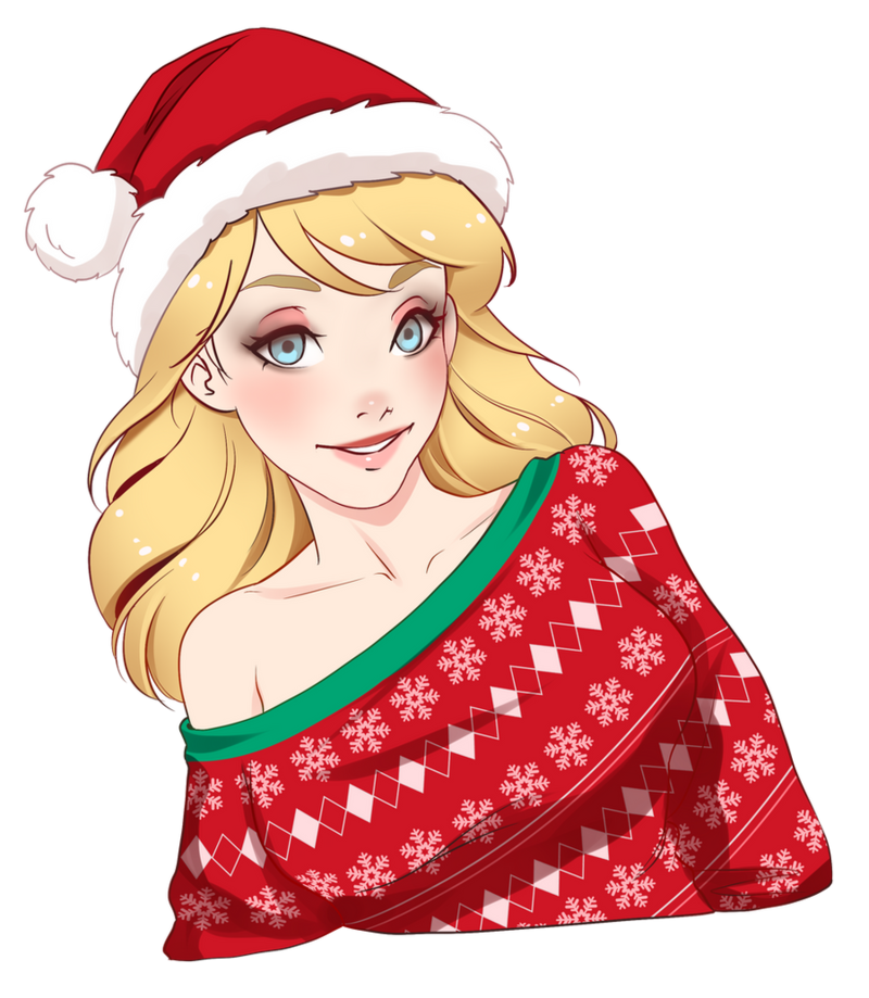 Новогодняя Гвен Стейси от DidiEsmeralda.png
