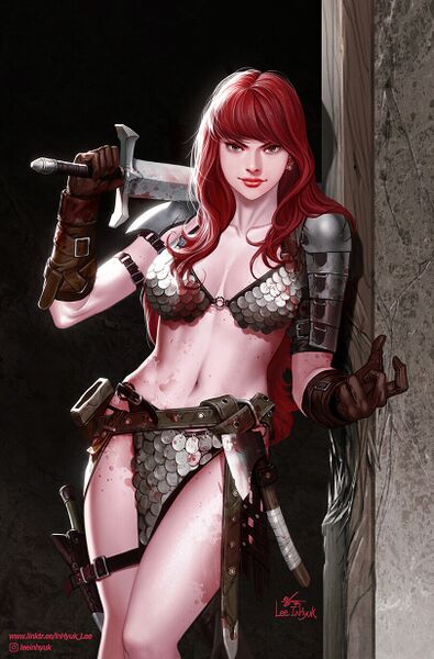 Файл:Рыжая Соня от InHyuk Lee.jpg