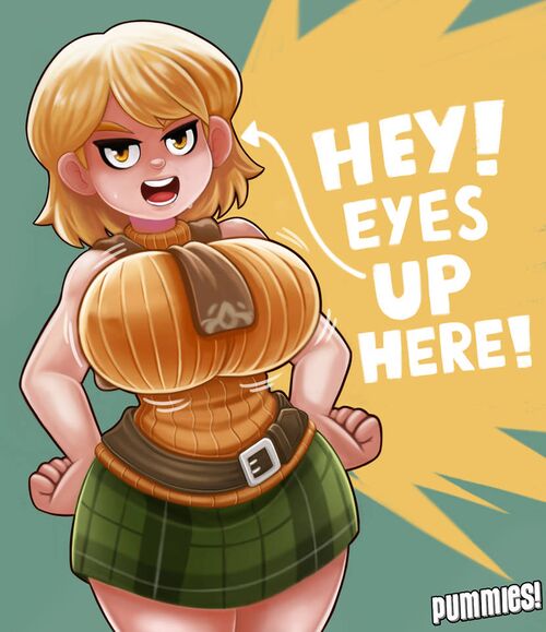 Сердитая Эшли Грэхэм от pummies.jpg