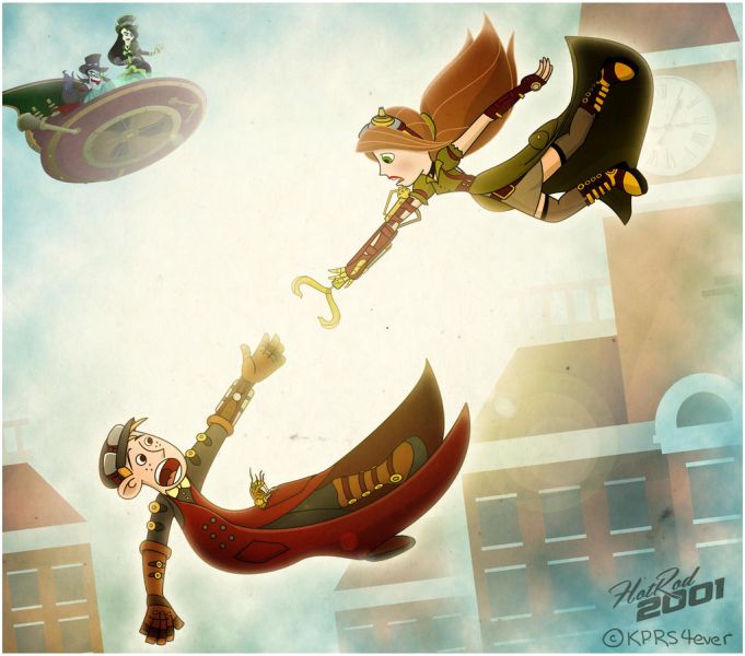 Файл:Стимпанк Ким Пять-с-плюсом художник hotrod2001.jpg