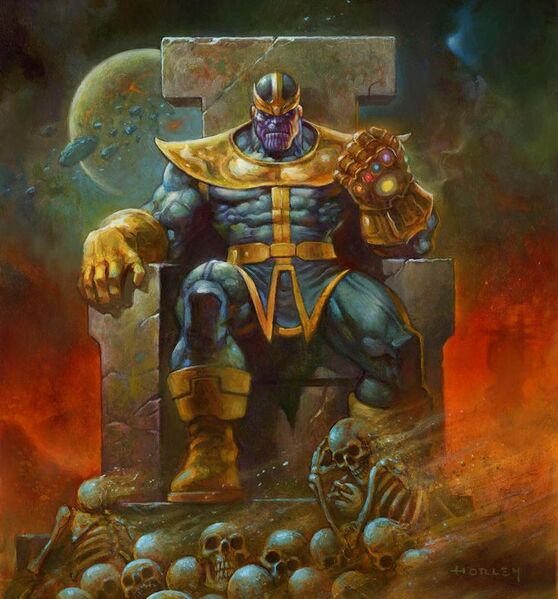 Файл:Танос на троне арт от Alex Horley.jpg
