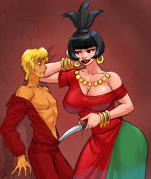 Файл:Трубадур и Атаманша от flick-the-thief.png