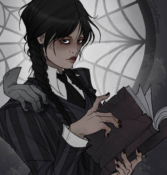 Файл:Уэнсдэй Аддамс от IrenHorrors.jpg