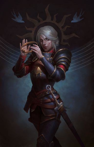 Файл:Цирилла Нильфгаардская от Mariya Negoduet.jpg