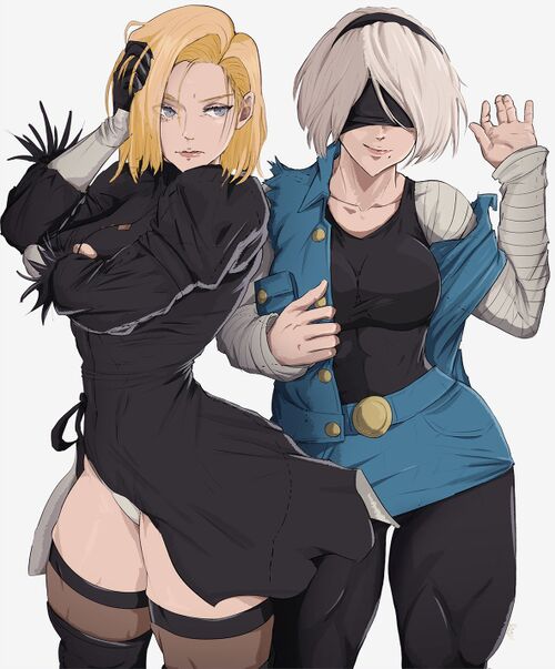 Androids outfit swap by yoracrab.jpg