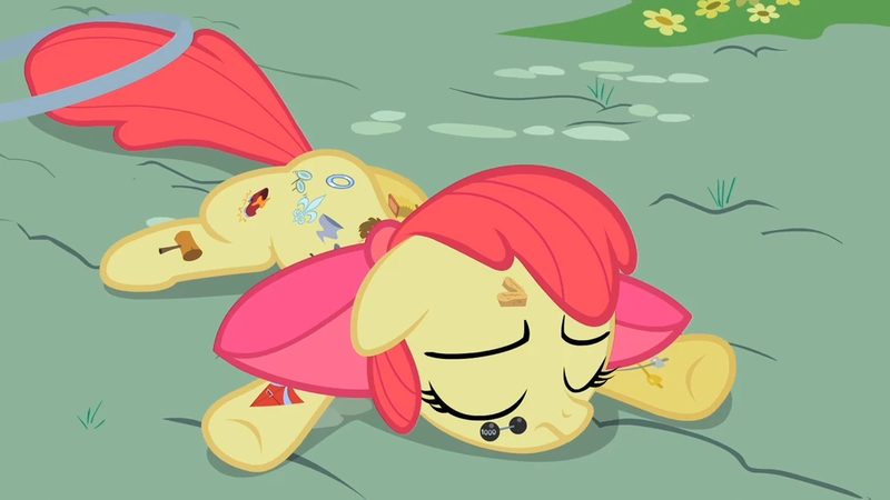 Файл:Apple Bloom with tornado cutie mark.bmp
