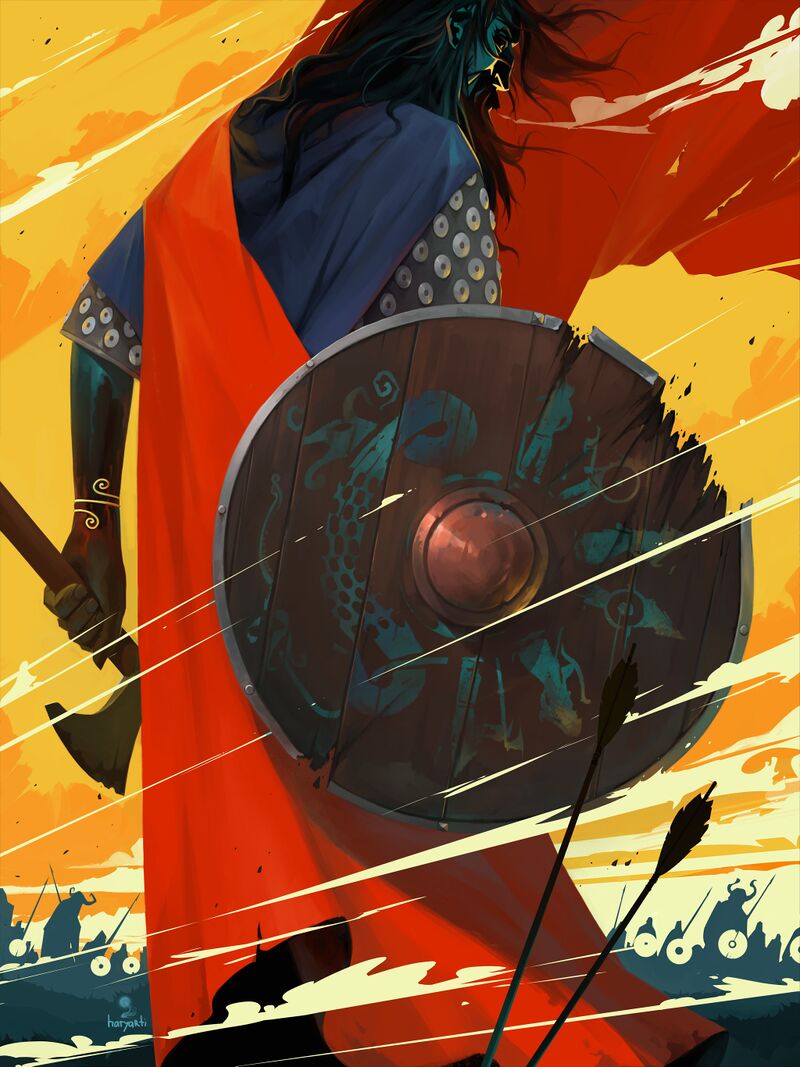 Banner Saga 3 битва арт от Haryarti.jpg