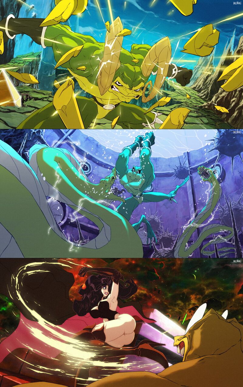 Battletoads - Триптих от Valentris RRock.jpg