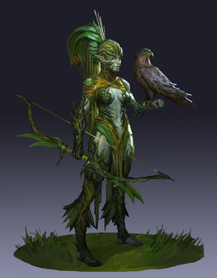 Blossom - dryad's archer by Ilya Kochetov.jpg