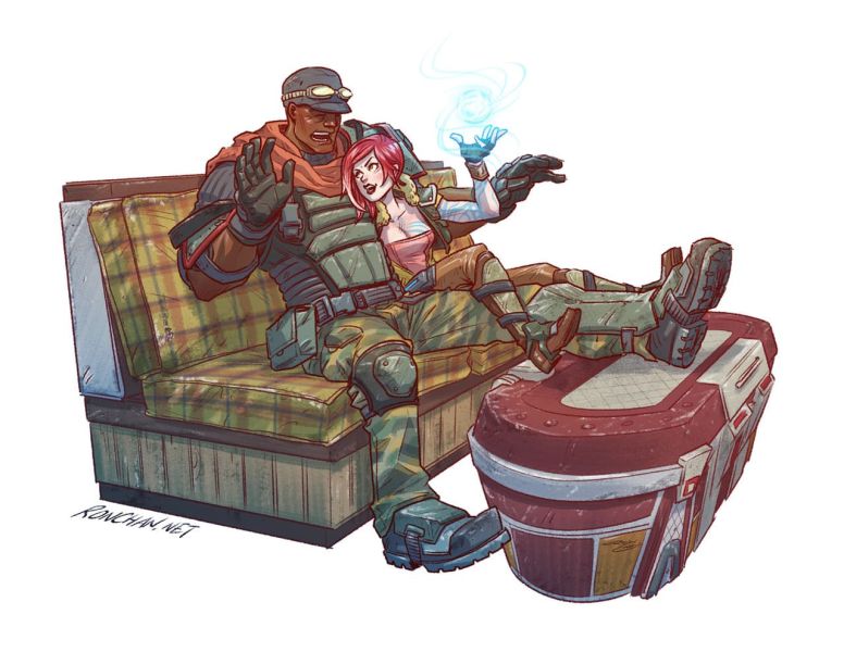 Файл:Borderlands - Роланд и Лилит.jpg