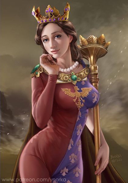 Файл:Civ 6 Ядвига от Ynorka.jpg