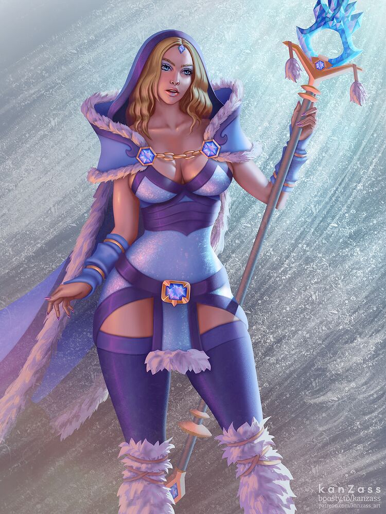 Crystal Maiden Dota by kanzass.jpg