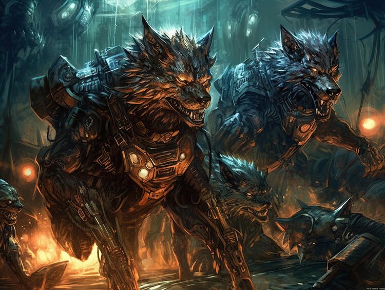 Cyber werewolves 01 by iamrudja.jpg