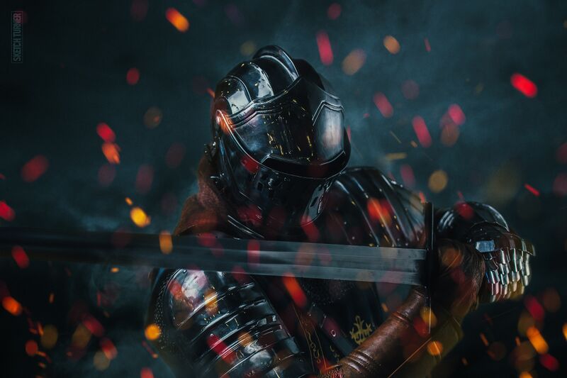 Dark Souls косплей элитного рыцаря от Bakemono 2.jpeg