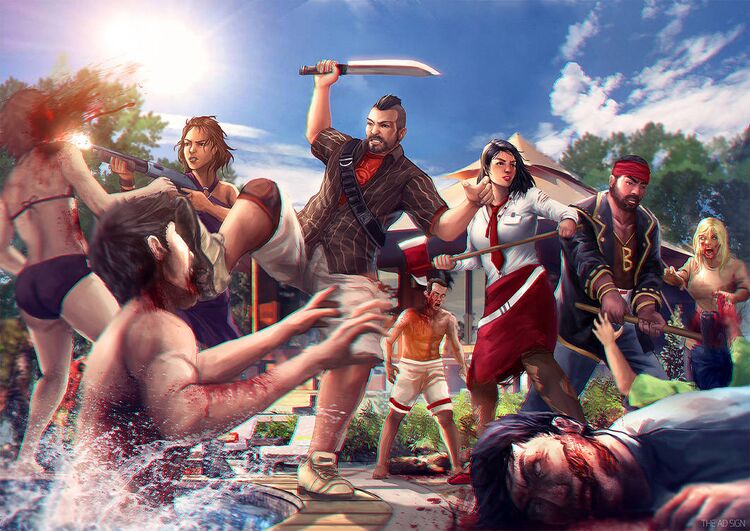 Dead Island - Великолепная четвёрка от agussw.jpg