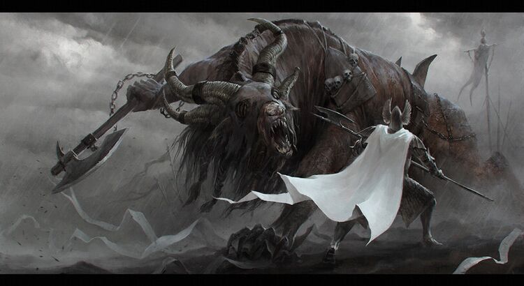 Fight with Beastmen by Marta Dettlaff.jpeg