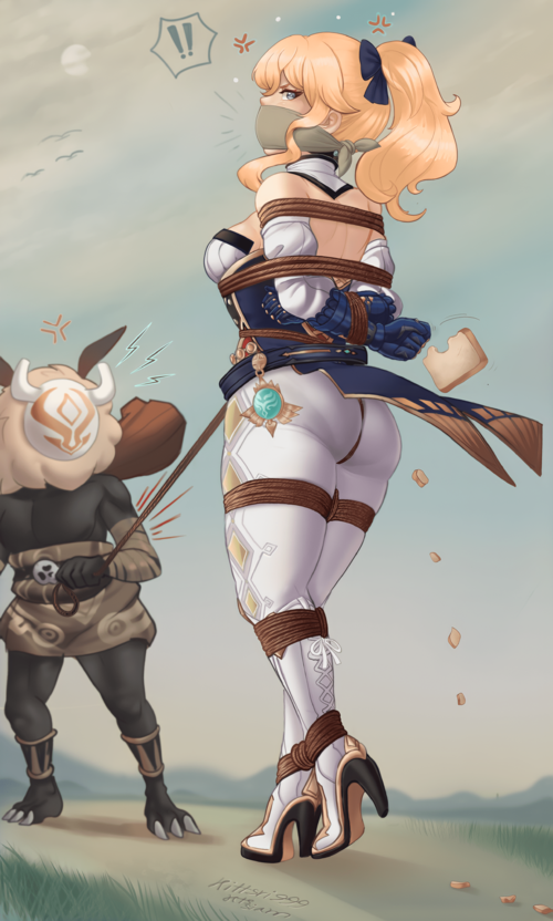 Genshin Impact - Джинн захвачена хиличурлами от kittsri999.png