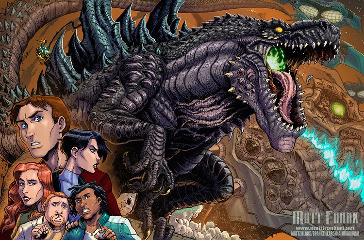 Godzilla The Series print for G-Fest XXV by KaijuSamurai.jpg