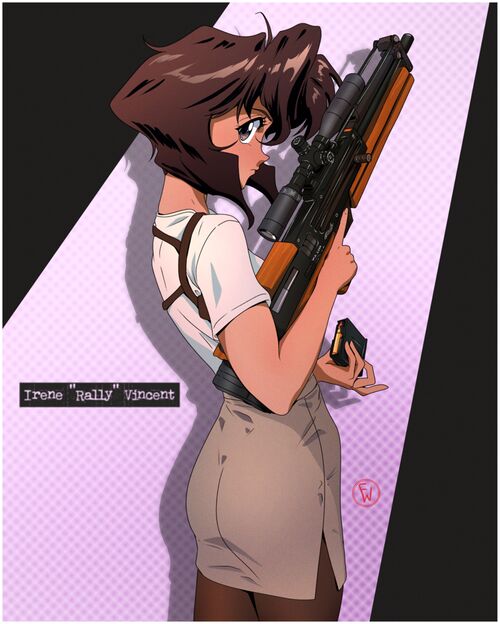 Gunsmith Cats - Ралли Винсент от fritzwilliedraw.jpg