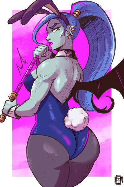 Файл:Hades - Мегера в костюме зайчика от scruffyturtles.jpg