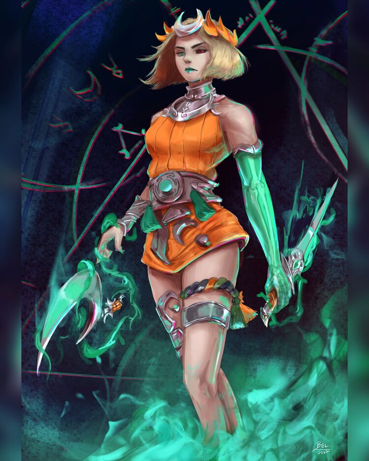 Hades 2 - Melinoe by belsprout.jpg