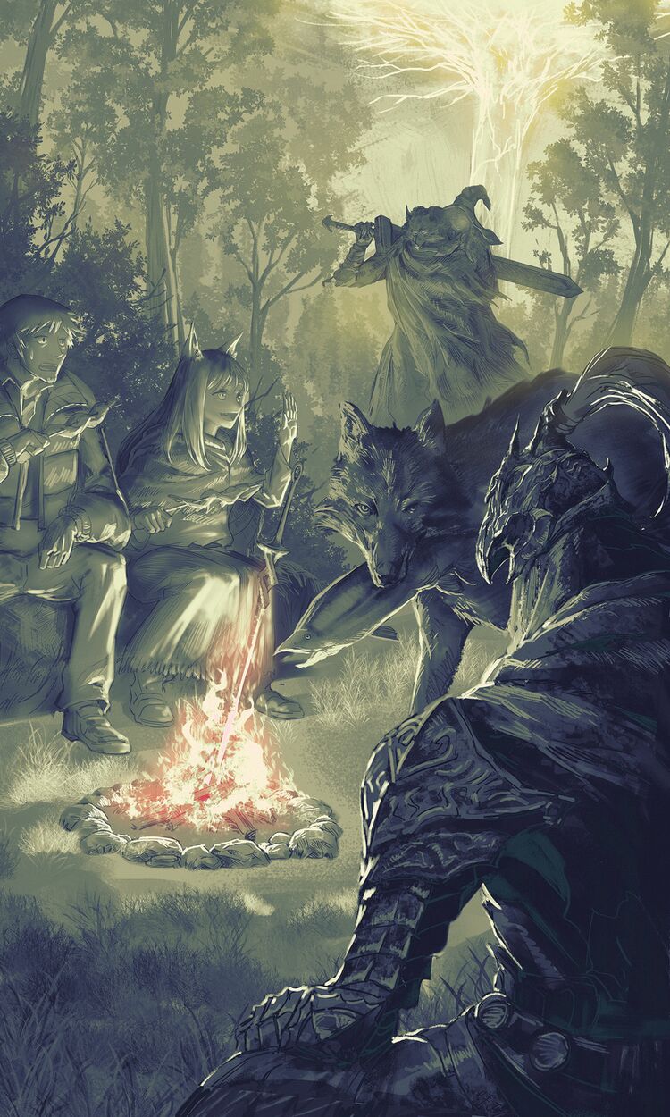 Holo-Spice-and-Wolf-elden ring-dark souls-crossover.jpeg