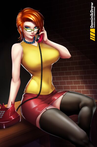 Файл:Janine Melnitz от Dominik Draw.jpg
